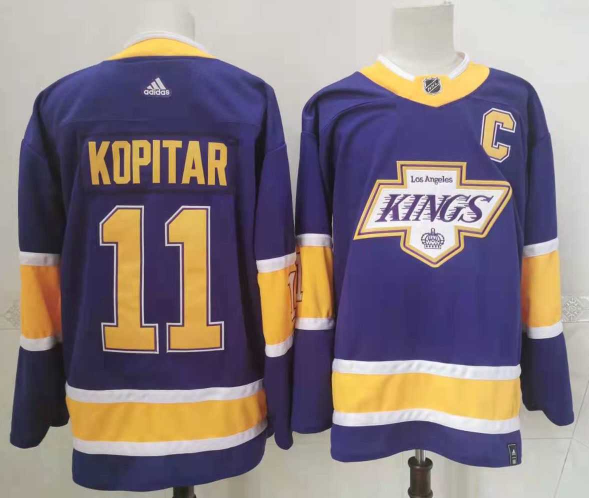 Kings 11 Anze Kopitar Purple 2020-21 Reverse Retro Adidas Jersey,We sell and wholesale Kings 11 Anze Kopitar Purple 2020-21 Reverse Retro Adidas Jersey on line form chian!